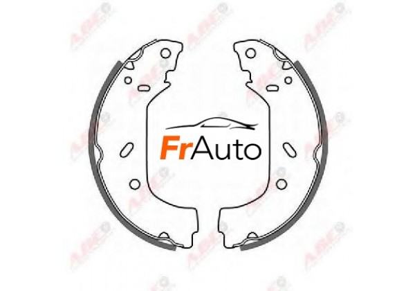 колодки гальмівні задні PEUGEOT EXPERT, FIAT SCUDO / ULYSSE, CITROEN JUMPY